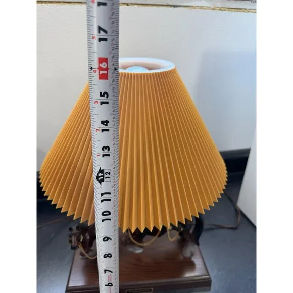 Clydesdale Table Lamp With Clydesdales Sticker 16” Gilbert Products Horse Pony - Picture 10 of 11